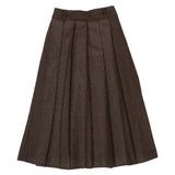 PLEATED SUIT SKIRT