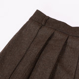 PLEATED SUIT SKIRT