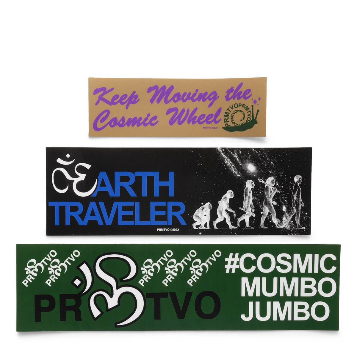 PRMTVO Odds & Ends MULTI / O/S BUMPER STICKER PACK