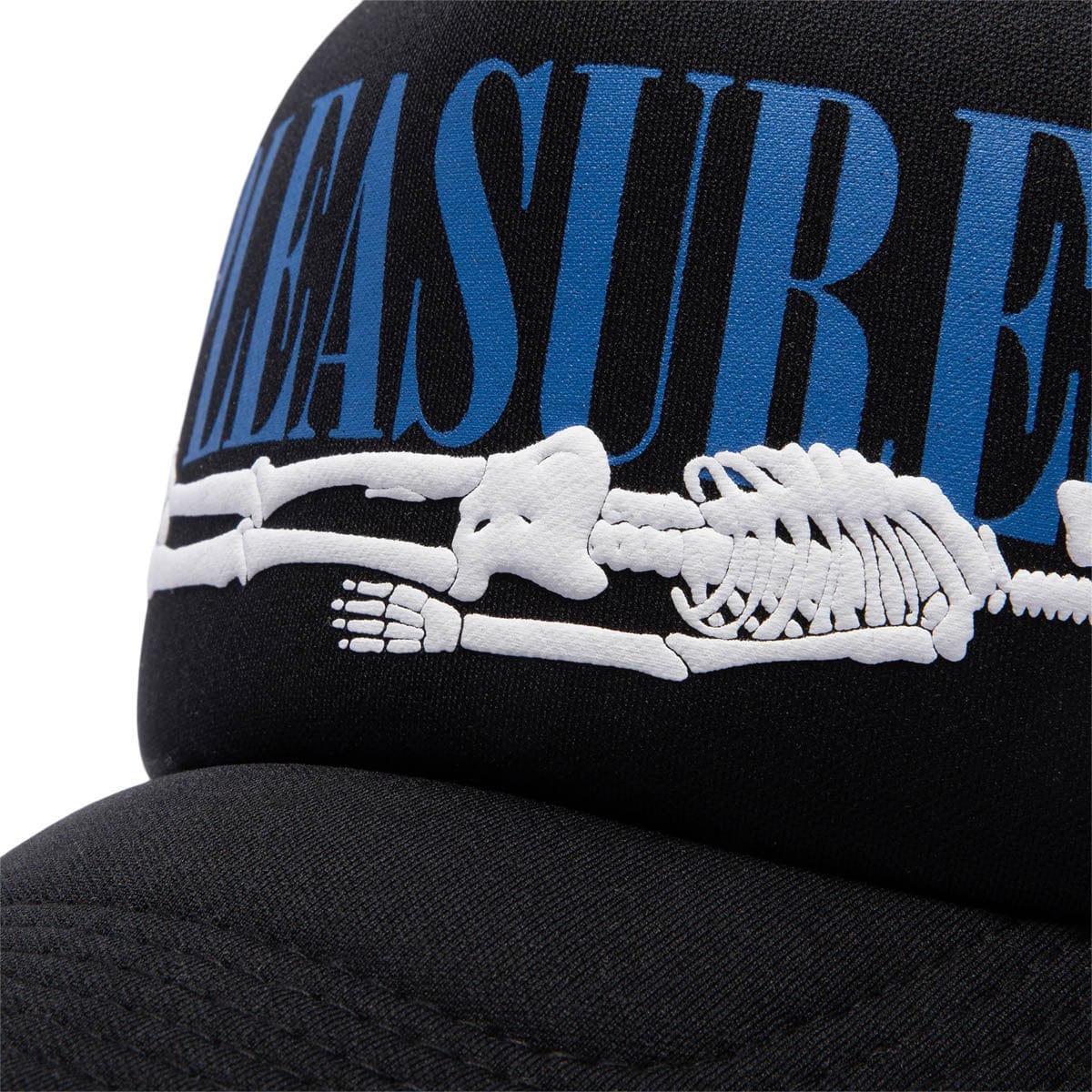 Pleasures Headwear BLACK / O/S BONES TRUCKER SNAPBACK