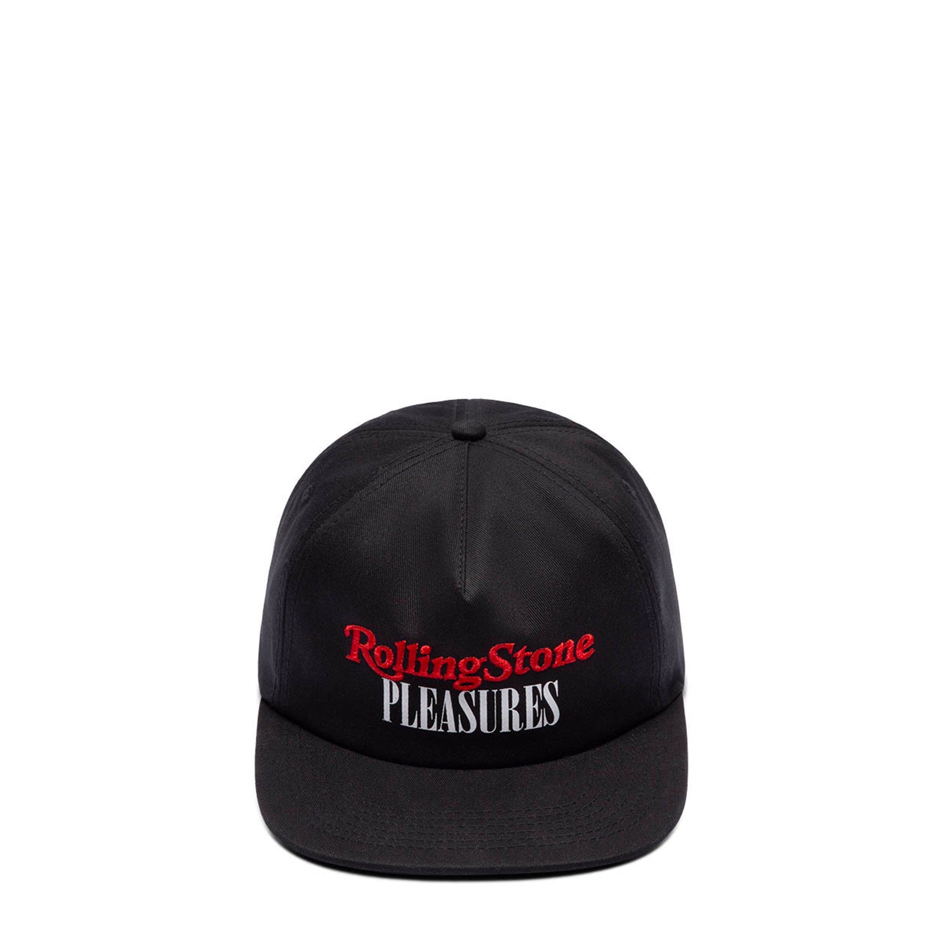 Pleasures Headwear BLACK / O/S ROLLING STONE HAT