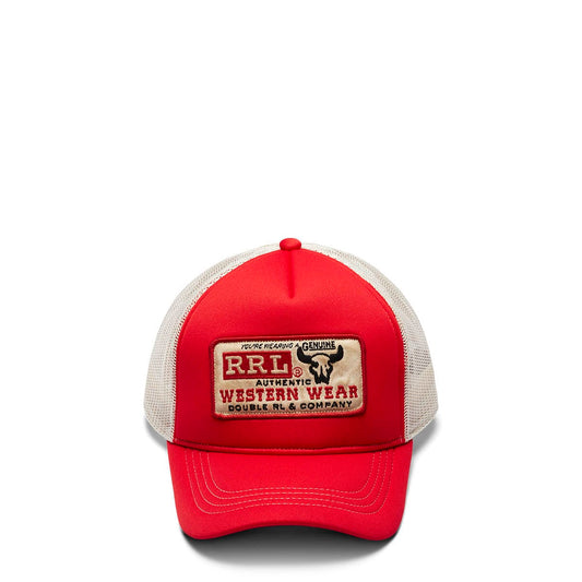 RRL Headwear RED / O/S FOAM TRUCKER CAP