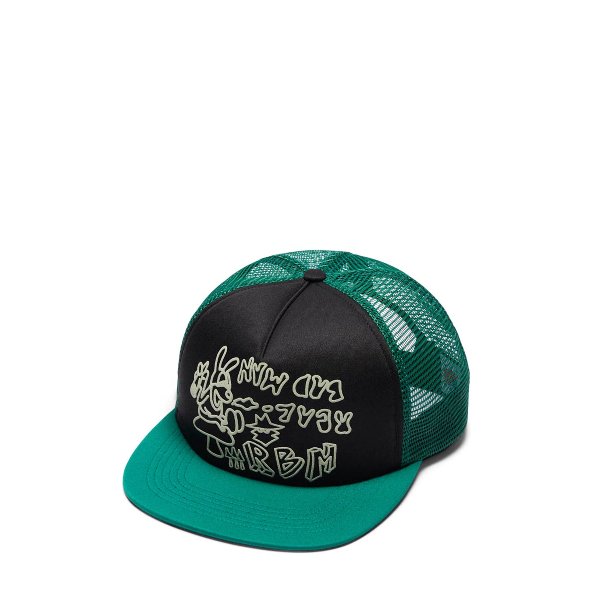 Real Bad Man Headwear GREEN / BLACK / O/S DELIVERANCE TRUCKER