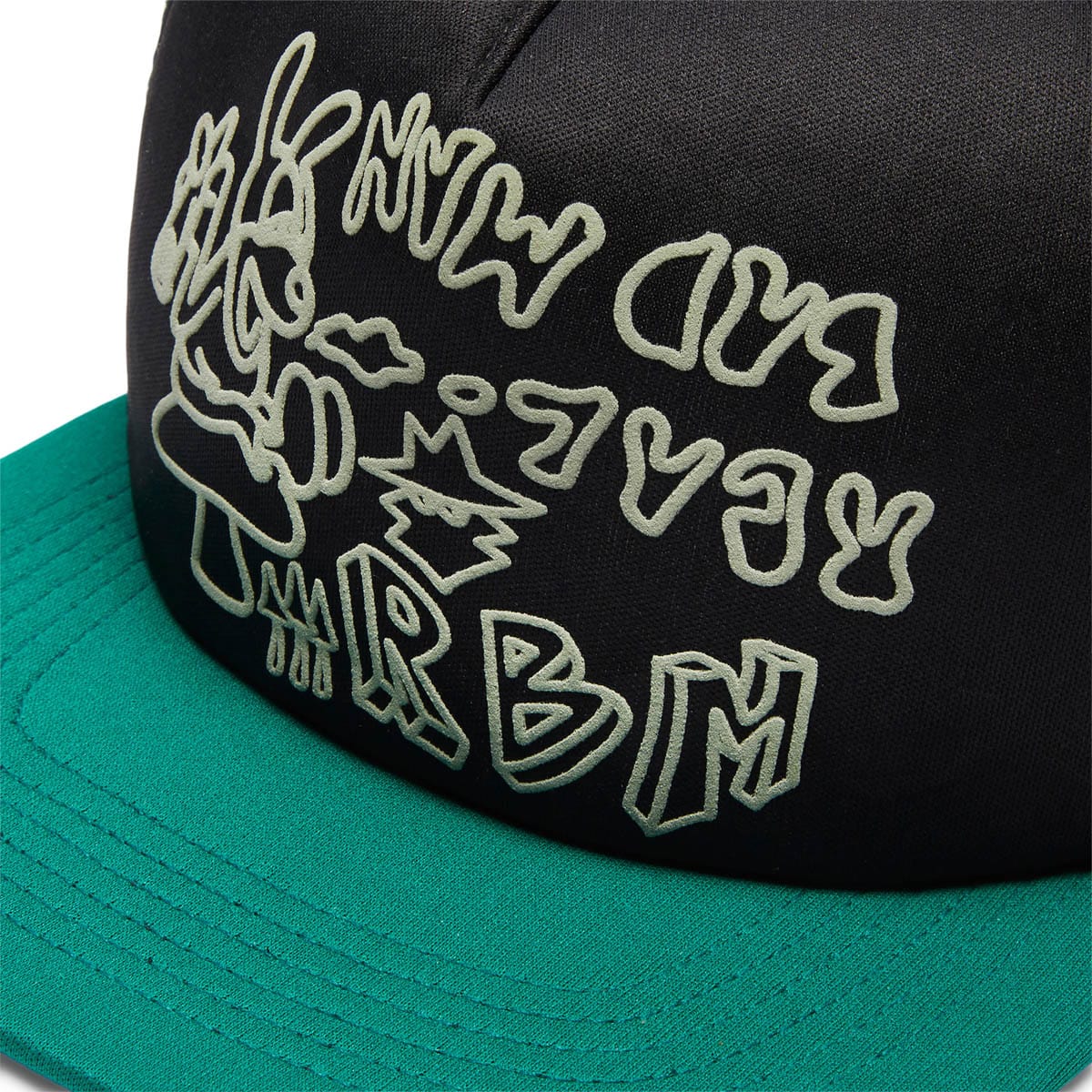 Real Bad Man Headwear GREEN / BLACK / O/S DELIVERANCE TRUCKER