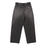 SIDE BUTTON DENIM JEANS