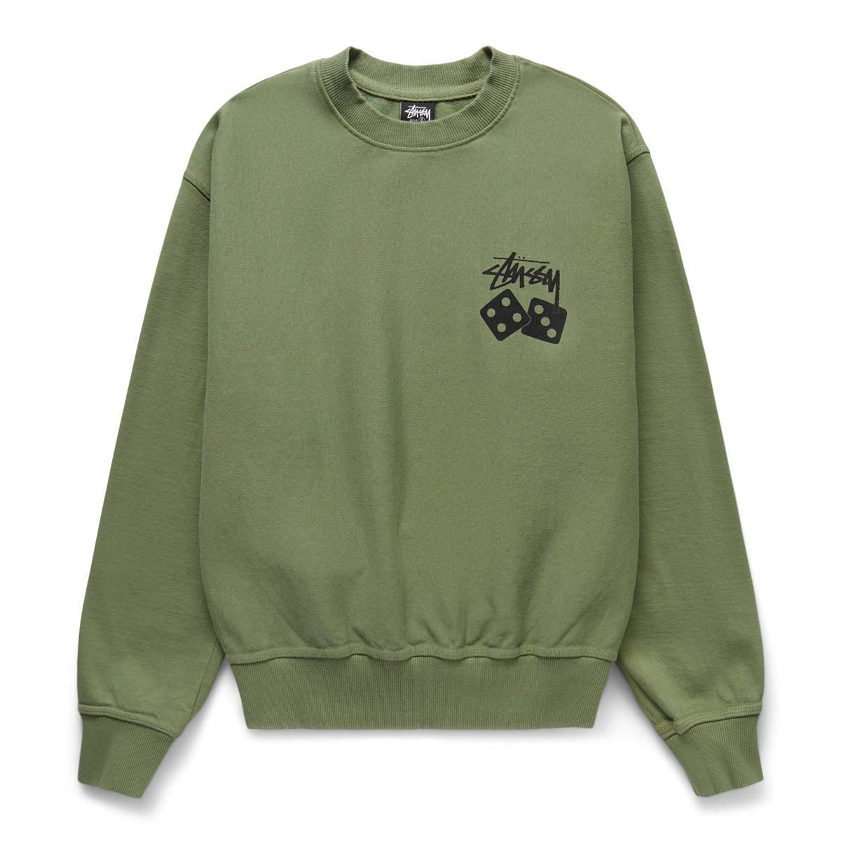 Stüssy Hoodies & Sweatshirts DICE PIGMENT DYED CREWNECK