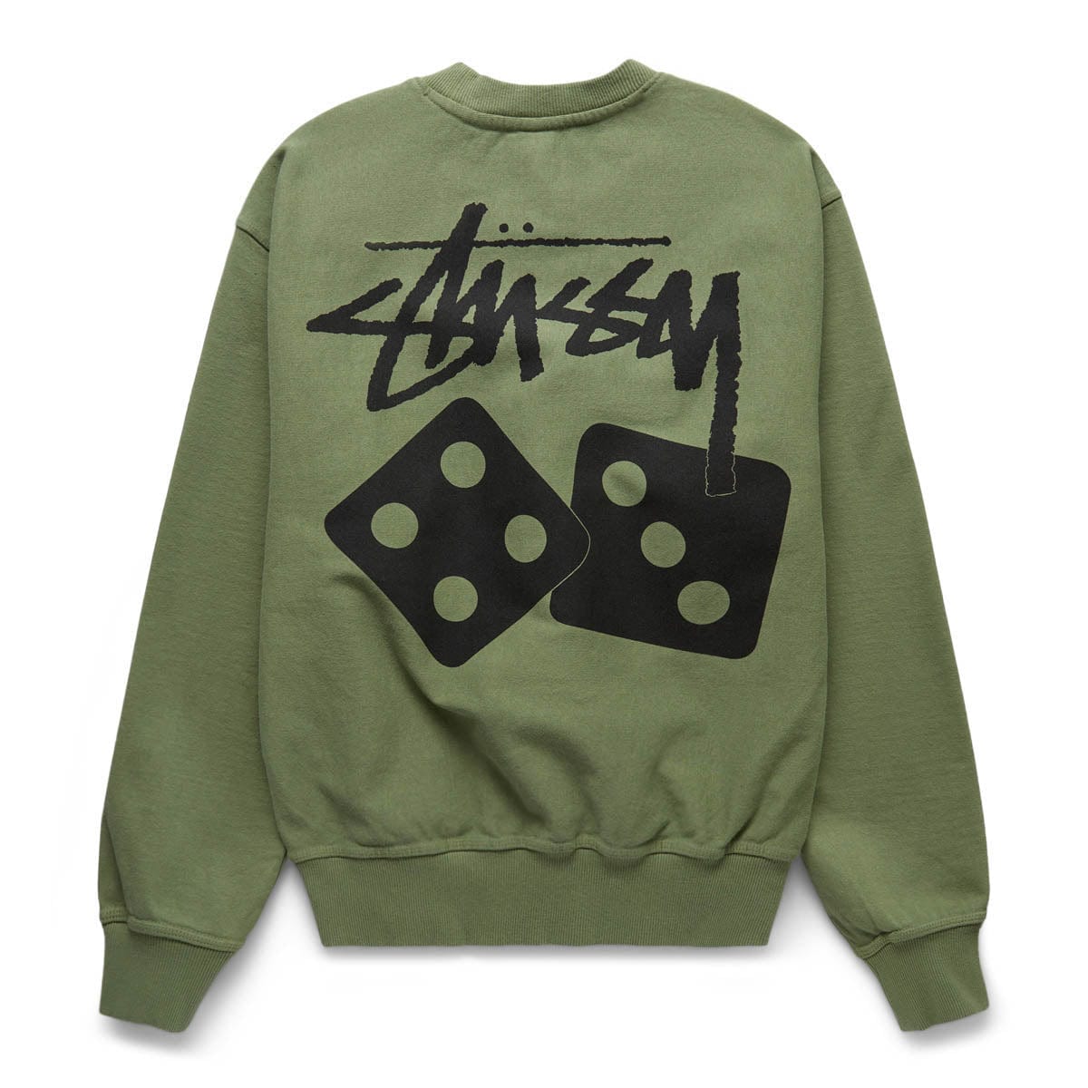 Stüssy Hoodies & Sweatshirts DICE PIGMENT DYED CREWNECK