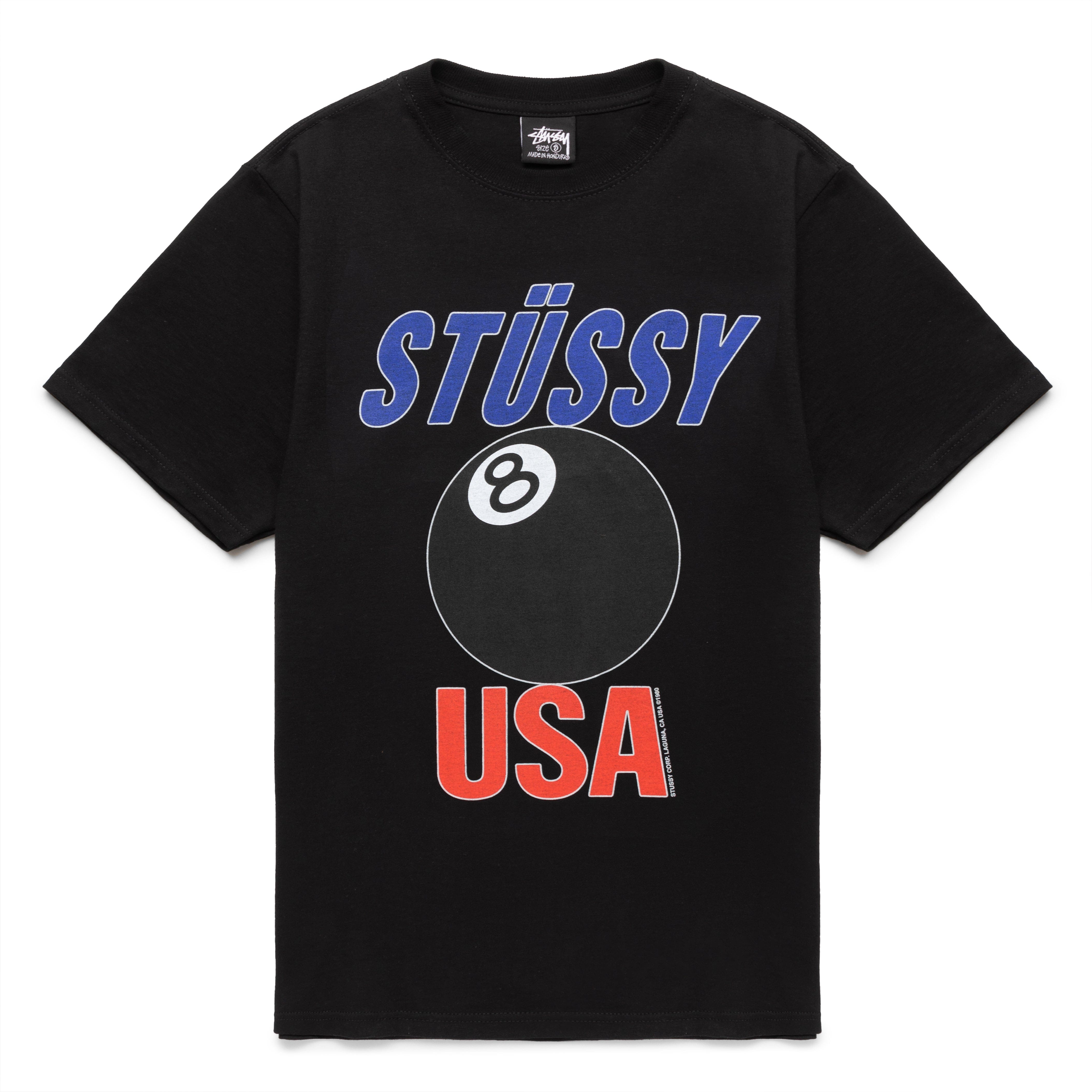 STUSSY USA PIG. DYED T-SHIRT