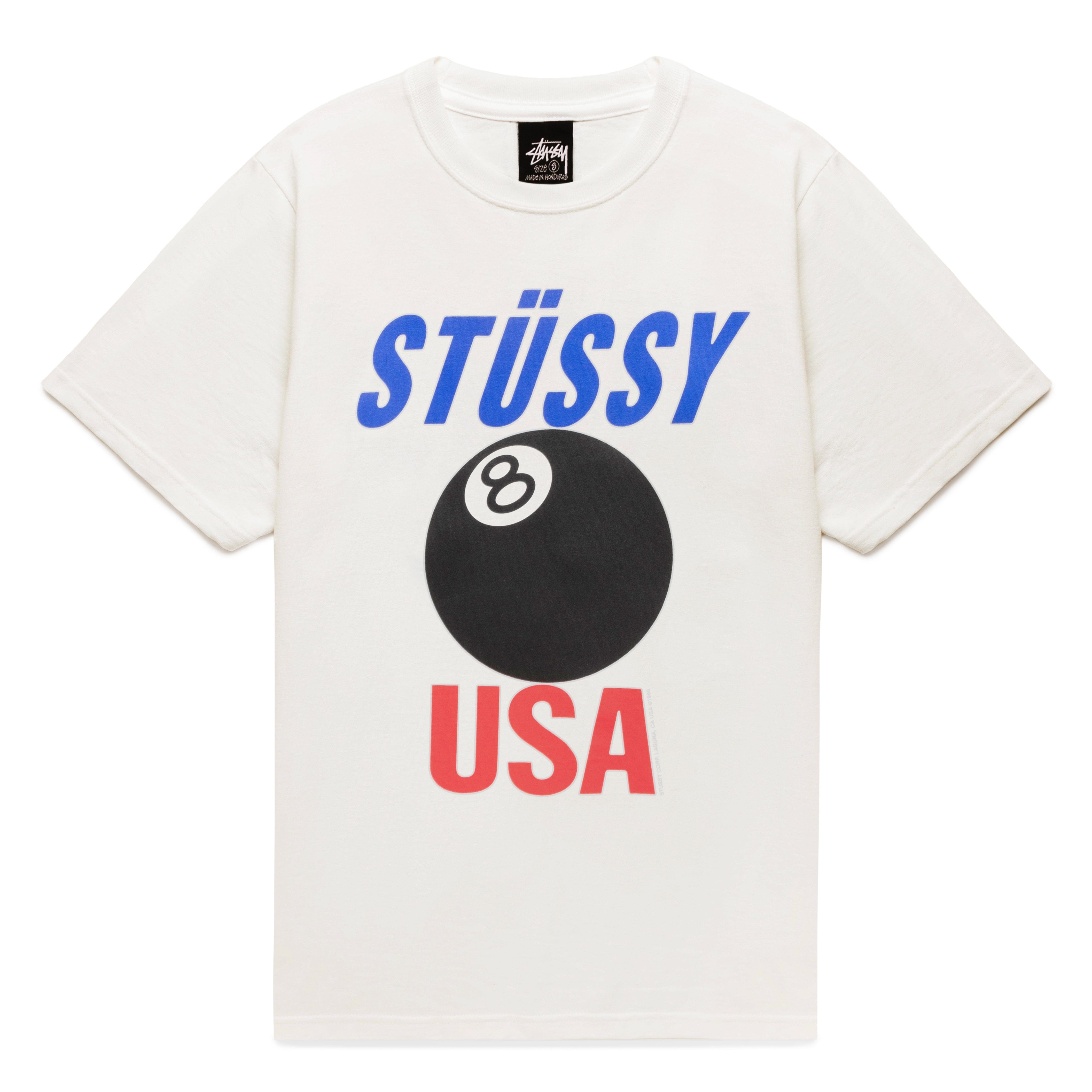 Stussy 8 BALL TEE PIGMENT DYED S S Tee - スケートボード