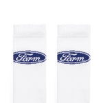 Load image into Gallery viewer, Sky High Farm Workwear Socks WHITE / O/S QUIL LEMONS FARM SOCKS
