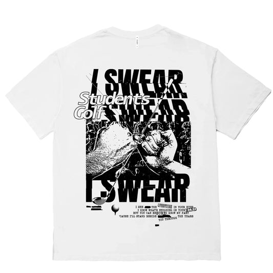 Students Golf T-Shirts I SWEAR T-SHIRT