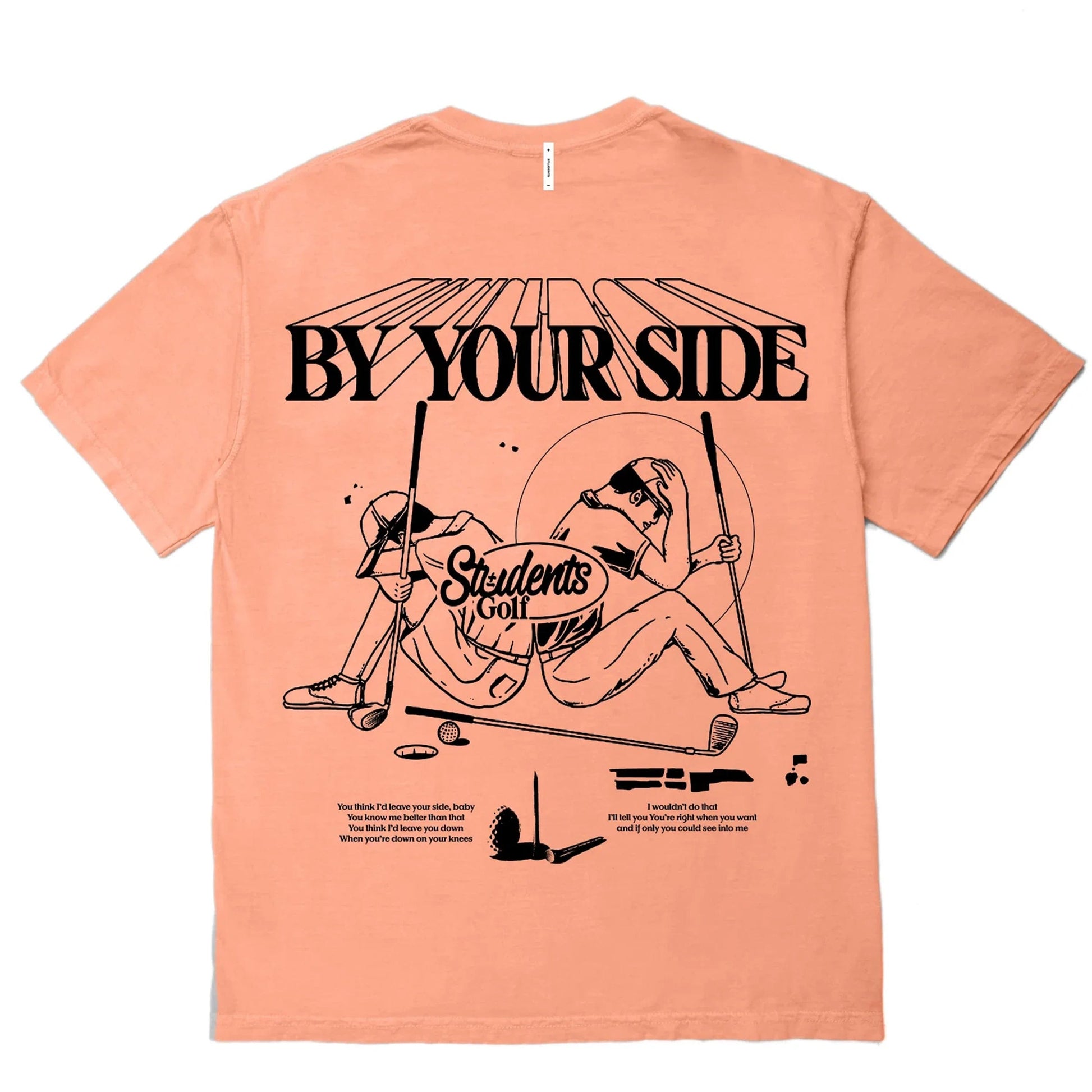 Students Golf T-Shirts BY YOUR SIDE T-SHIRT