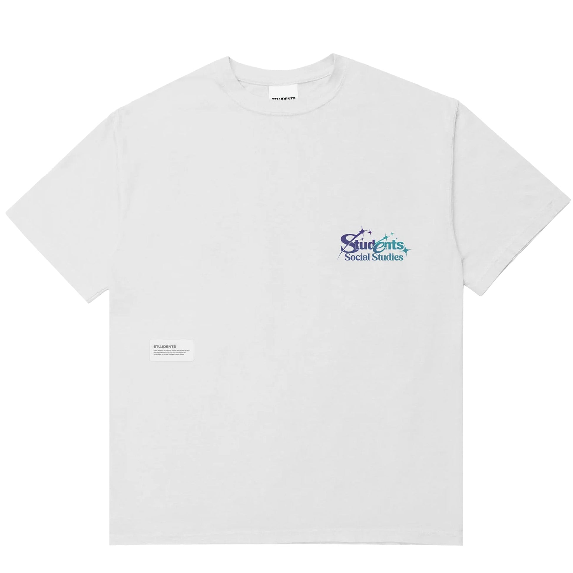 STUDENTS GOLF RISING STARS T-SHIRT WHITE