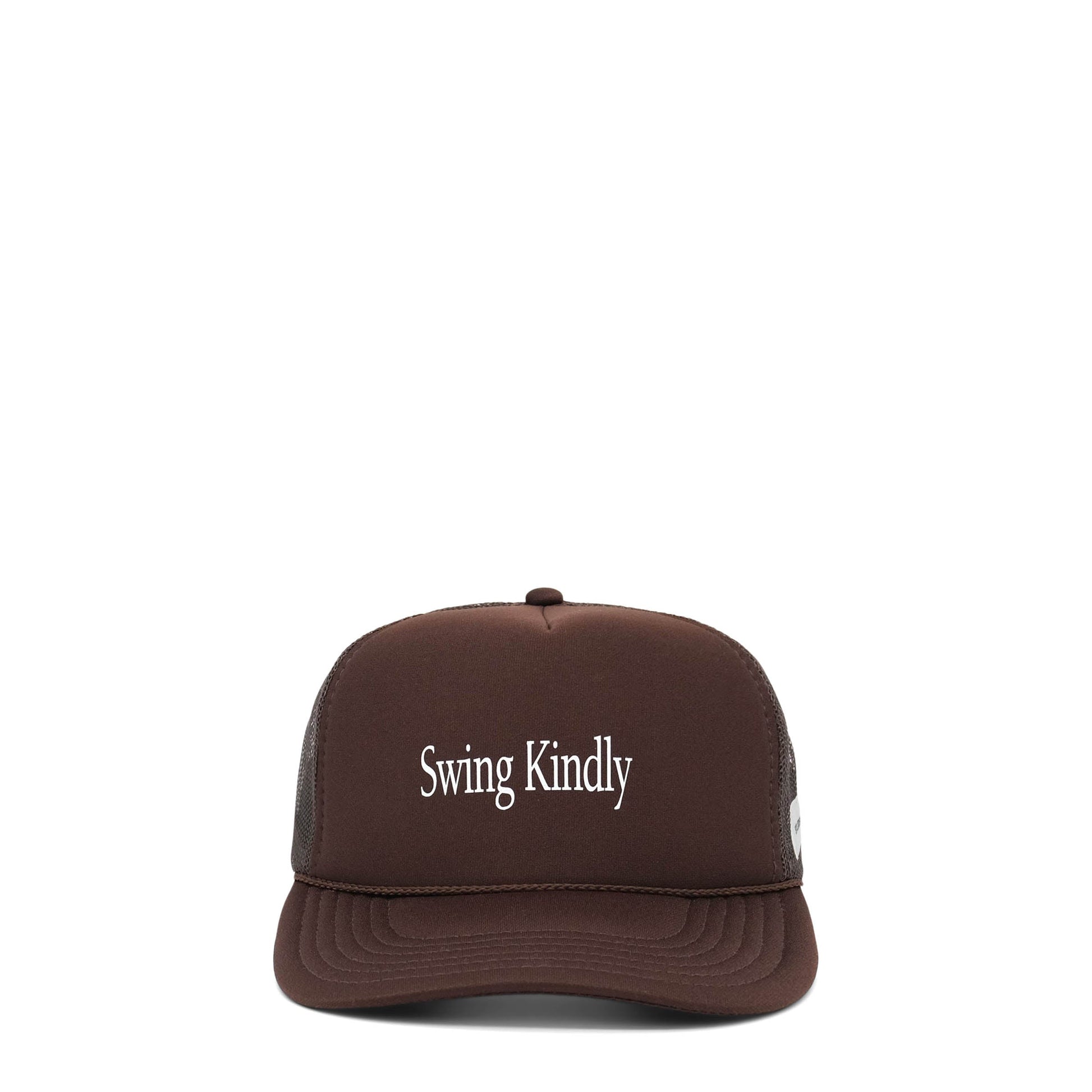 Students Golf Headwear BROWN / O/S SWING KINDLY FOAM TRUCKER CAP