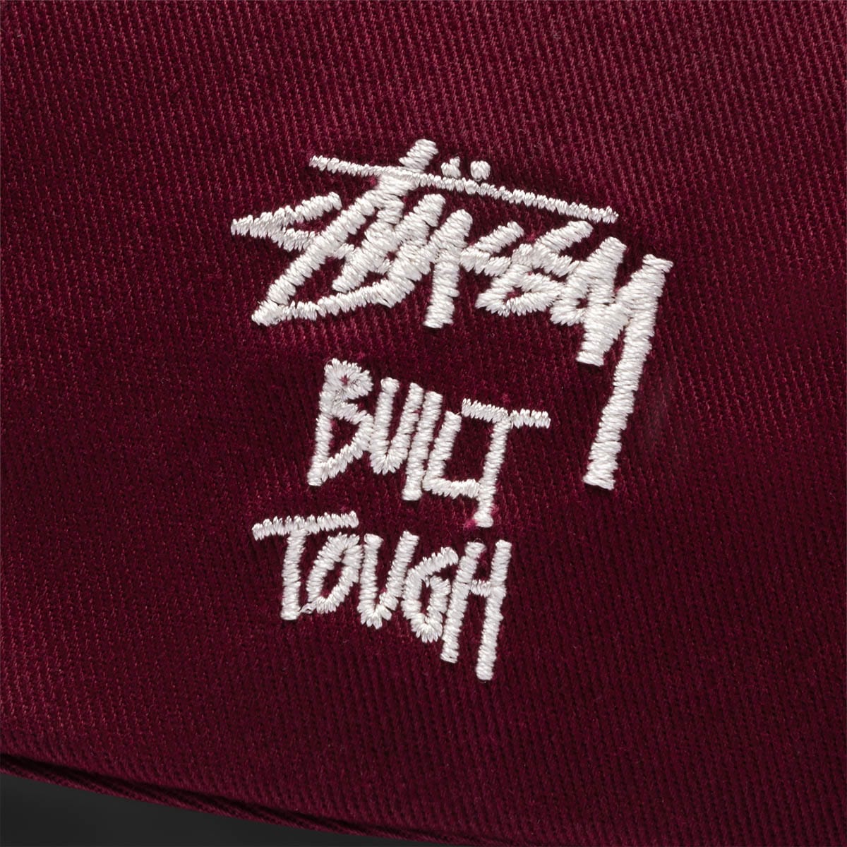 Stüssy Headwear MAROON / O/S BUILT TOUGH LOW PRO CAP