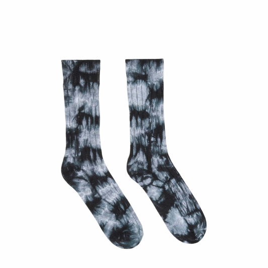 Stüssy Socks GREY / O/S DYED RIBBED CREW SOCKS