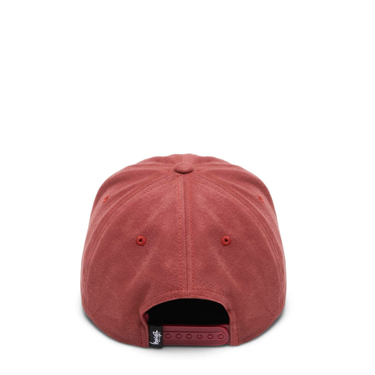 Stussy Headwear BURGUNDY / OS PEACHED CANVAS CAP