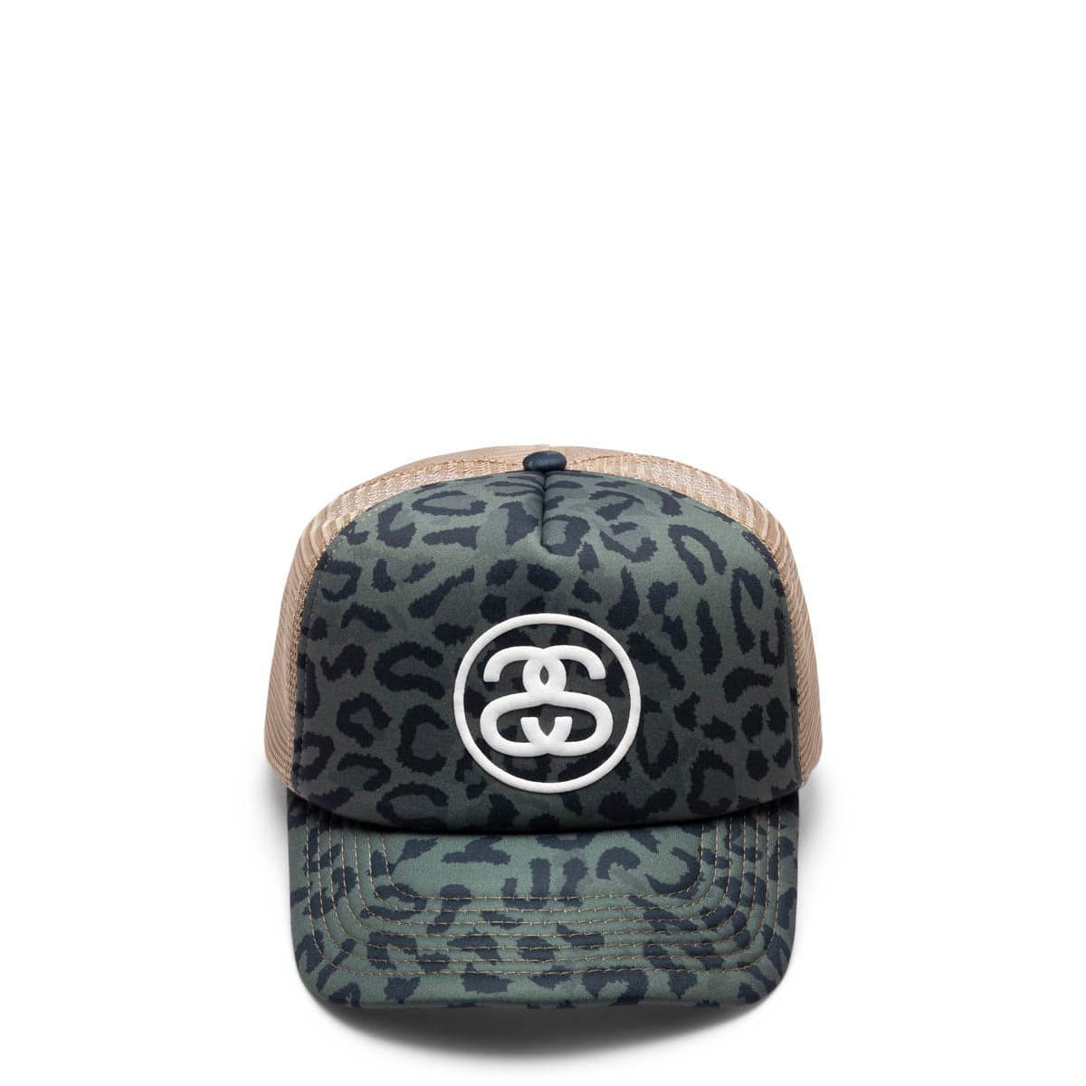 Stüssy Headwear LEOPARD / O/S SS LINK TRUCKER HAT