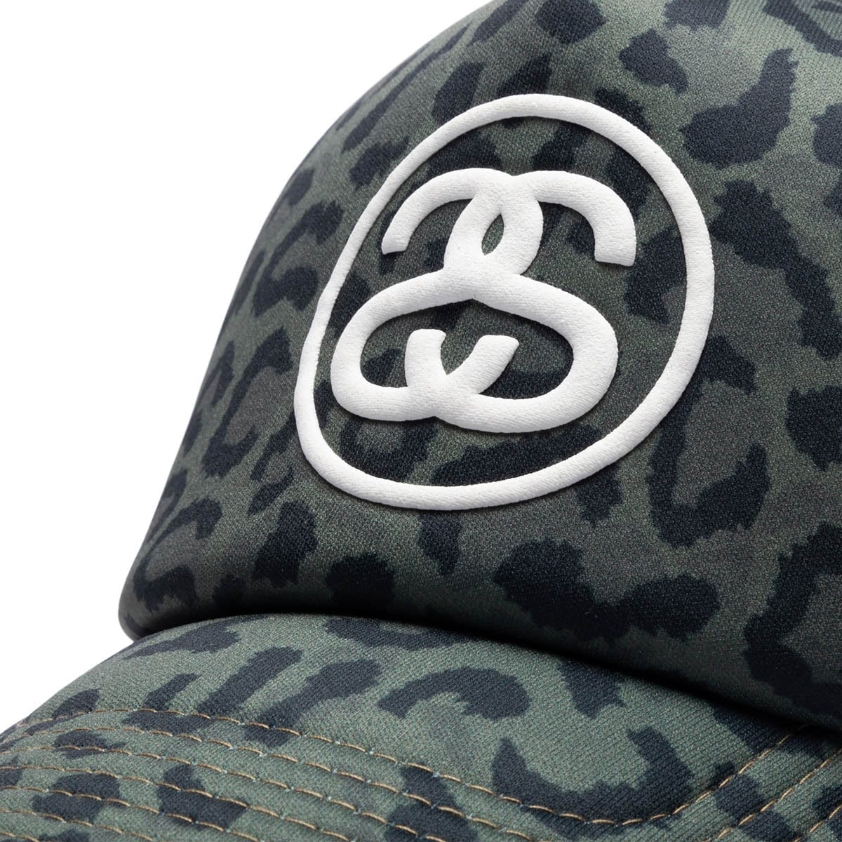 Stüssy Headwear LEOPARD / O/S SS LINK TRUCKER HAT