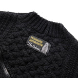 TAKAHIROMIYASHITA TheSoloist. Knitwear DOUBLE ZIP ARAN PATTERN CARDIGAN