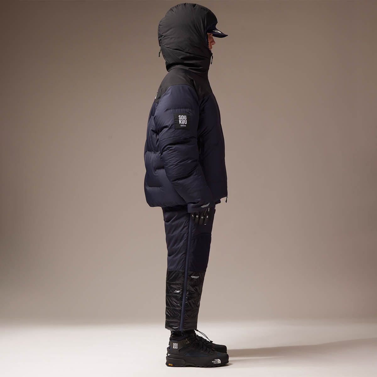 SOUKUU BY THE NORTH FACE X UNDERCOVER PROJECT U CLOUD DOWN NUPTSE