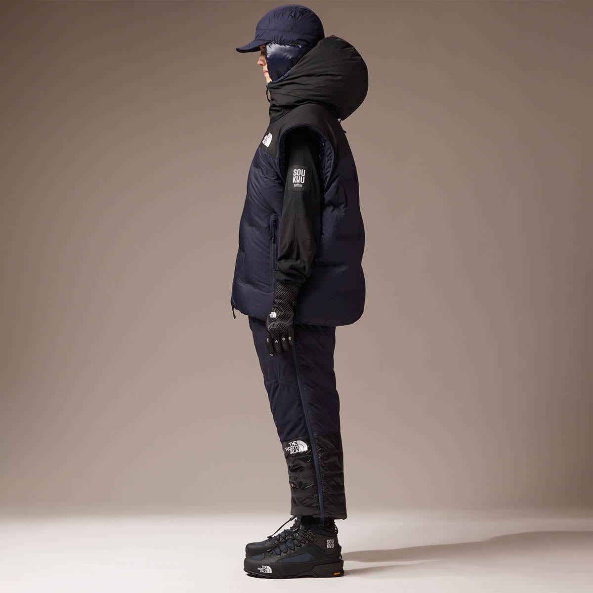 SOUKUU BY THE NORTH FACE X UNDERCOVER PROJECT U CLOUD DOWN NUPTSE