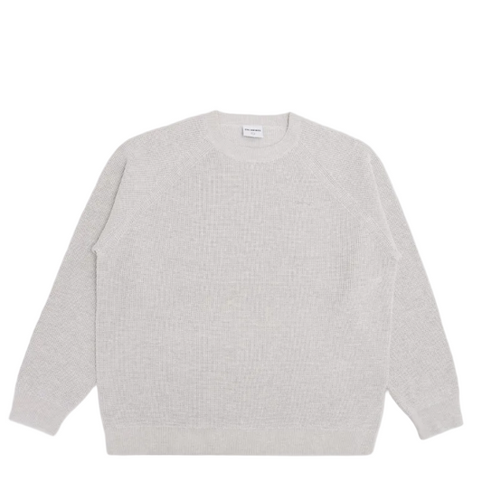 IRVINE WAFFLE KNIT CREW SWEATER