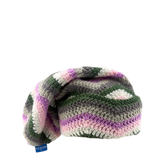 BUBBLEGUM CROCHET SOCK HAT