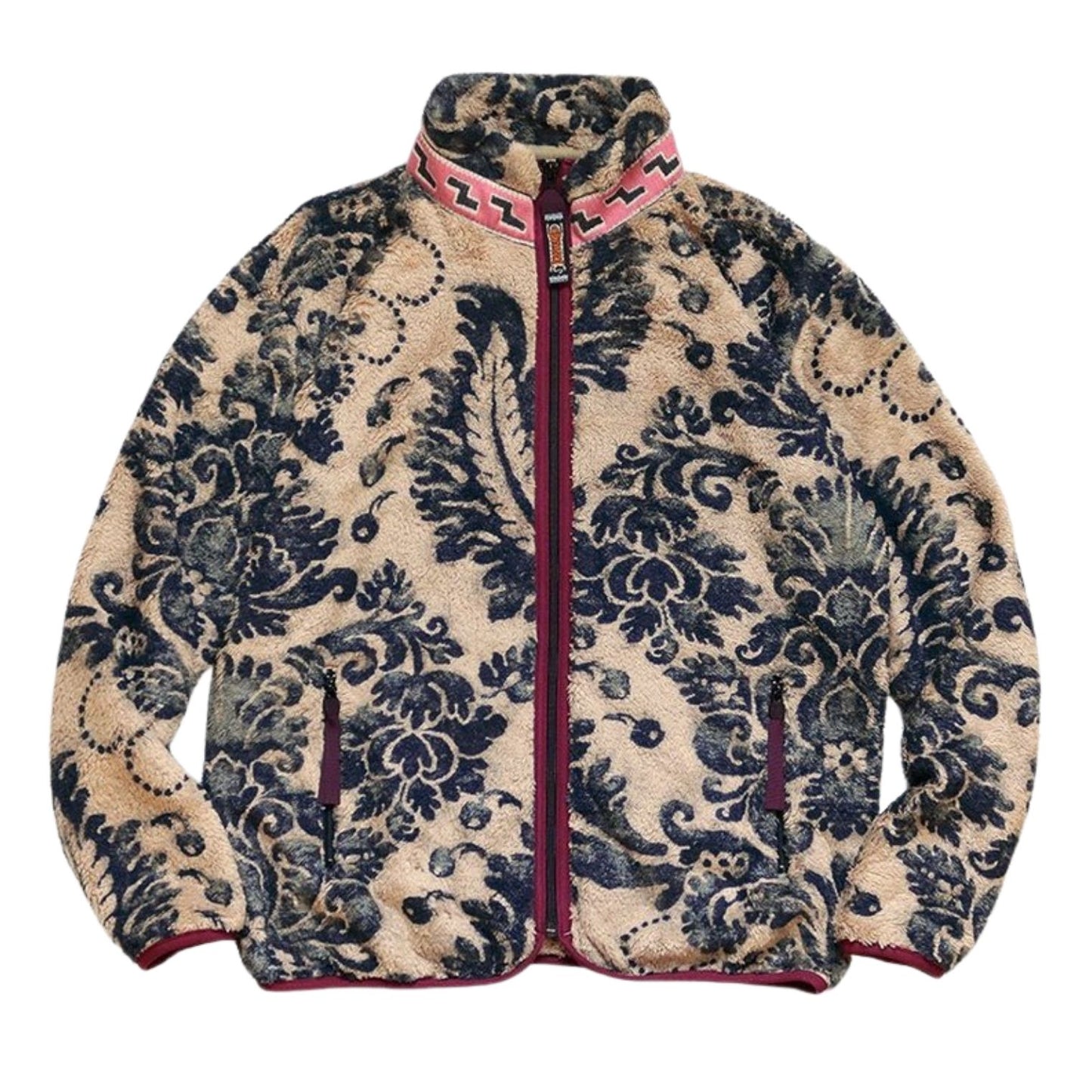DAMASK FLEECE ZIP BLOUSON (VIRGINMARY)