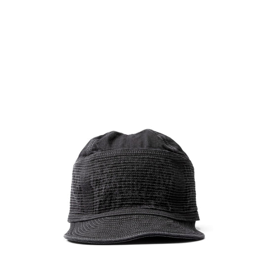 11.5OZ BLKxBLK DENIM THE OLD MAN AND THE SEA CAP