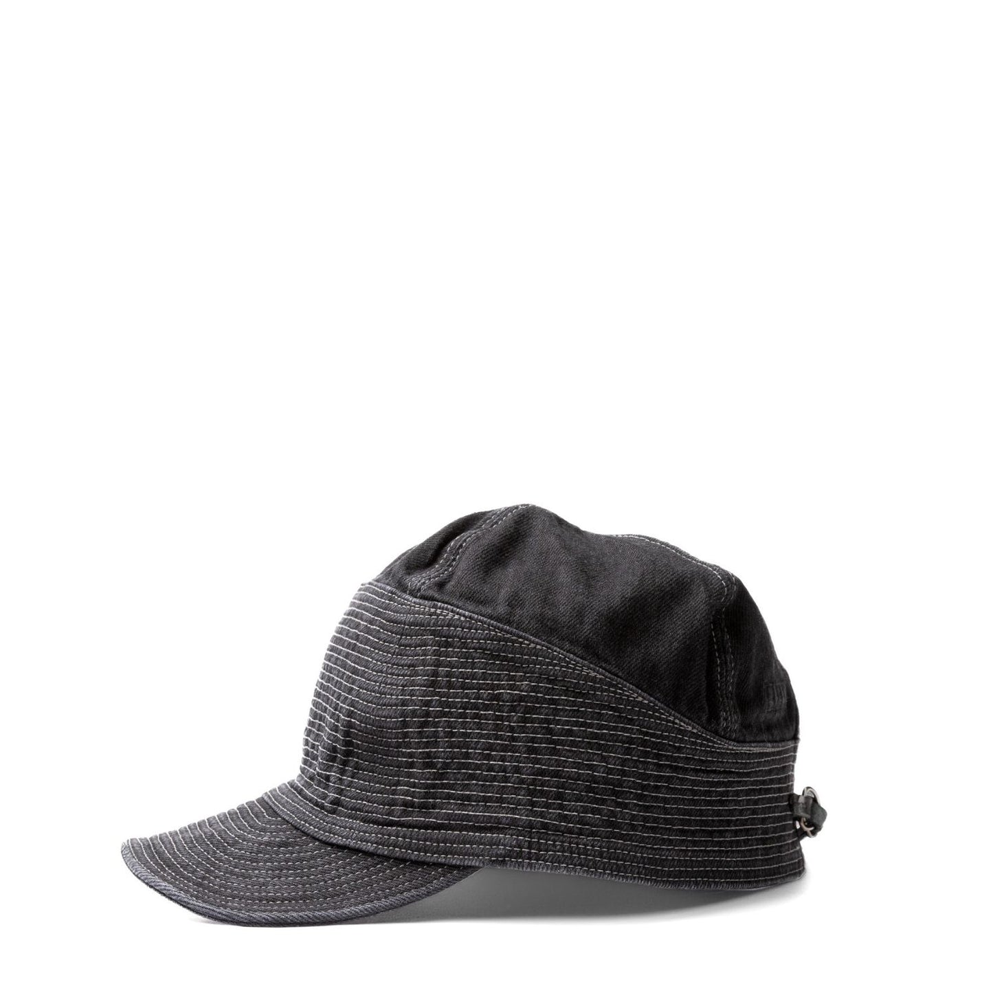 11.5OZ BLKxBLK DENIM THE OLD MAN AND THE SEA CAP