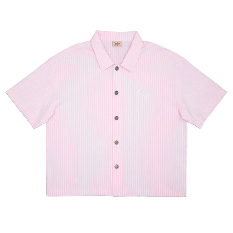 BUBBLE GUM BUTTON UP