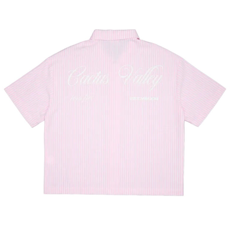BUBBLE GUM BUTTON UP