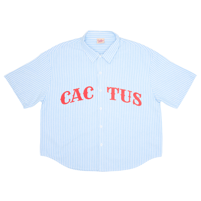 CENTER STRIPE BUTTON UP