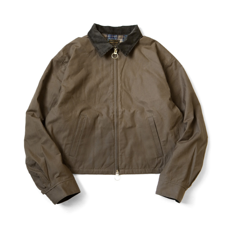 WEATHER COTTON OIL COATING DRIZZLER JKT