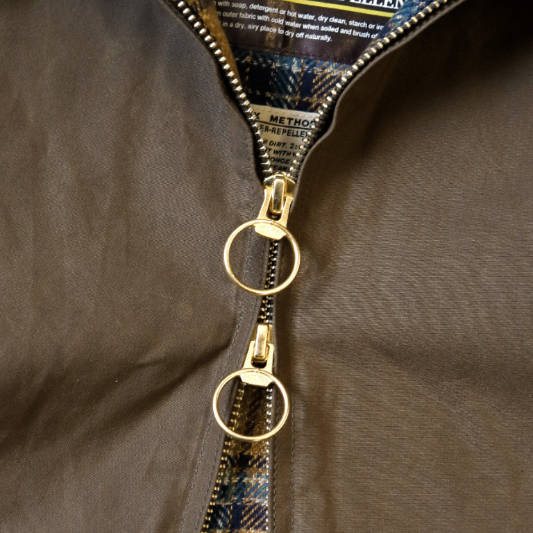 WEATHER COTTON OIL COATING DRIZZLER JKT