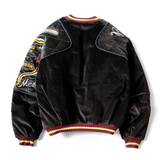 VELVETEEN SHAM BOMBER JKT (BEAUTIFUL TEXAS)