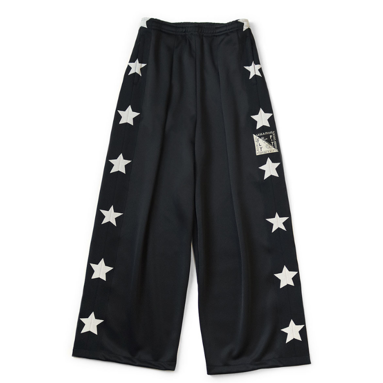 SMOOTH JERSEY STANTMAN&WOMAN BAGGY TRACK PANTS