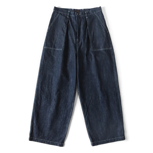 14OZ DENIM FATIGUE BAGGY PANTS