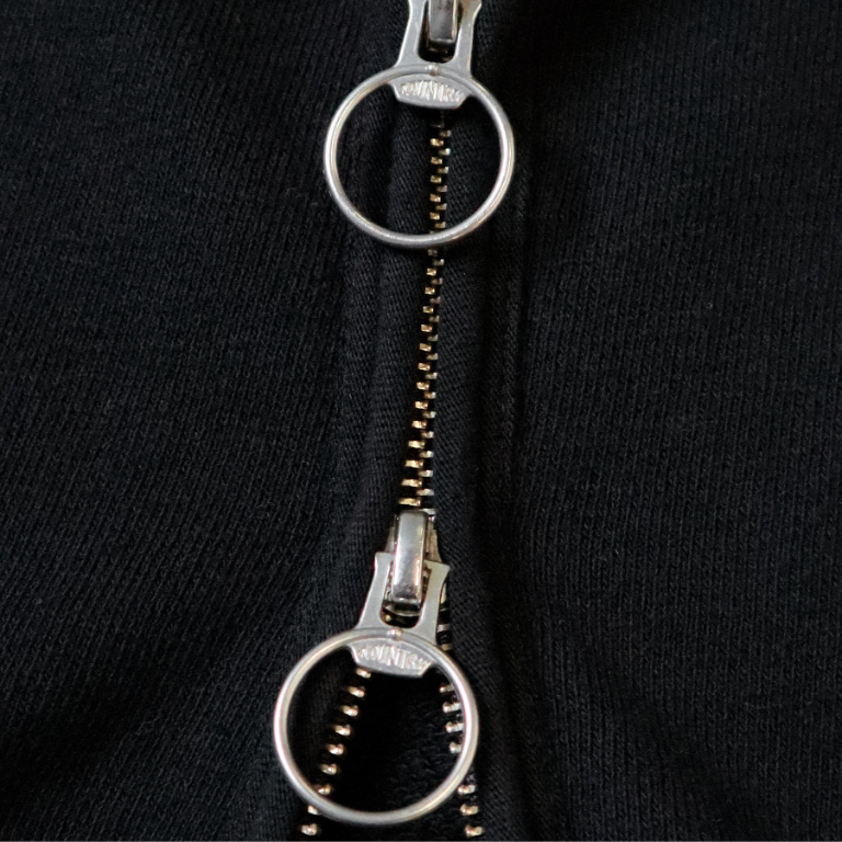 SWT KNIT ZIP-UP GYM PARKA (PECKISH RAINBOWY)