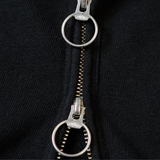 SWT KNIT ZIP-UP GYM PARKA (PECKISH RAINBOWY)