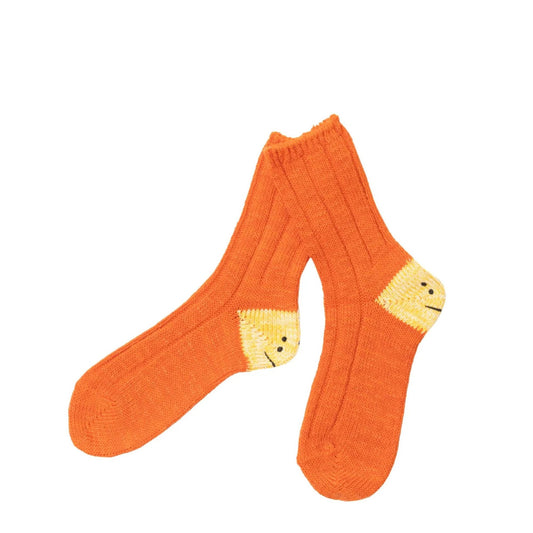 56 YARNS MA-1 RAINBOWY HAPPY HEEL SOCKS