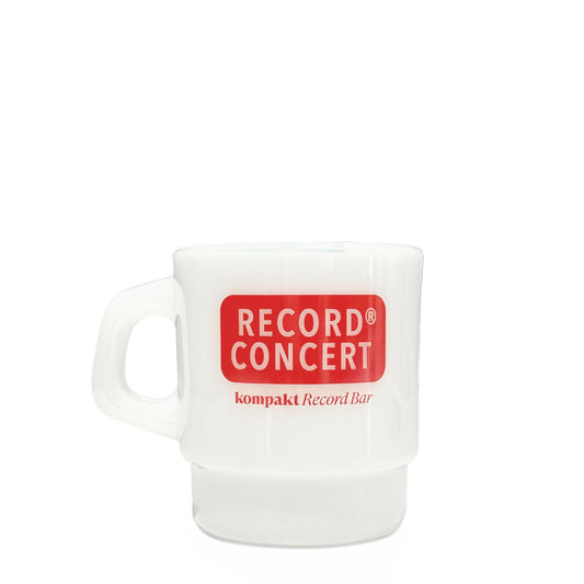 RECORD CONCERT MILK GLASS