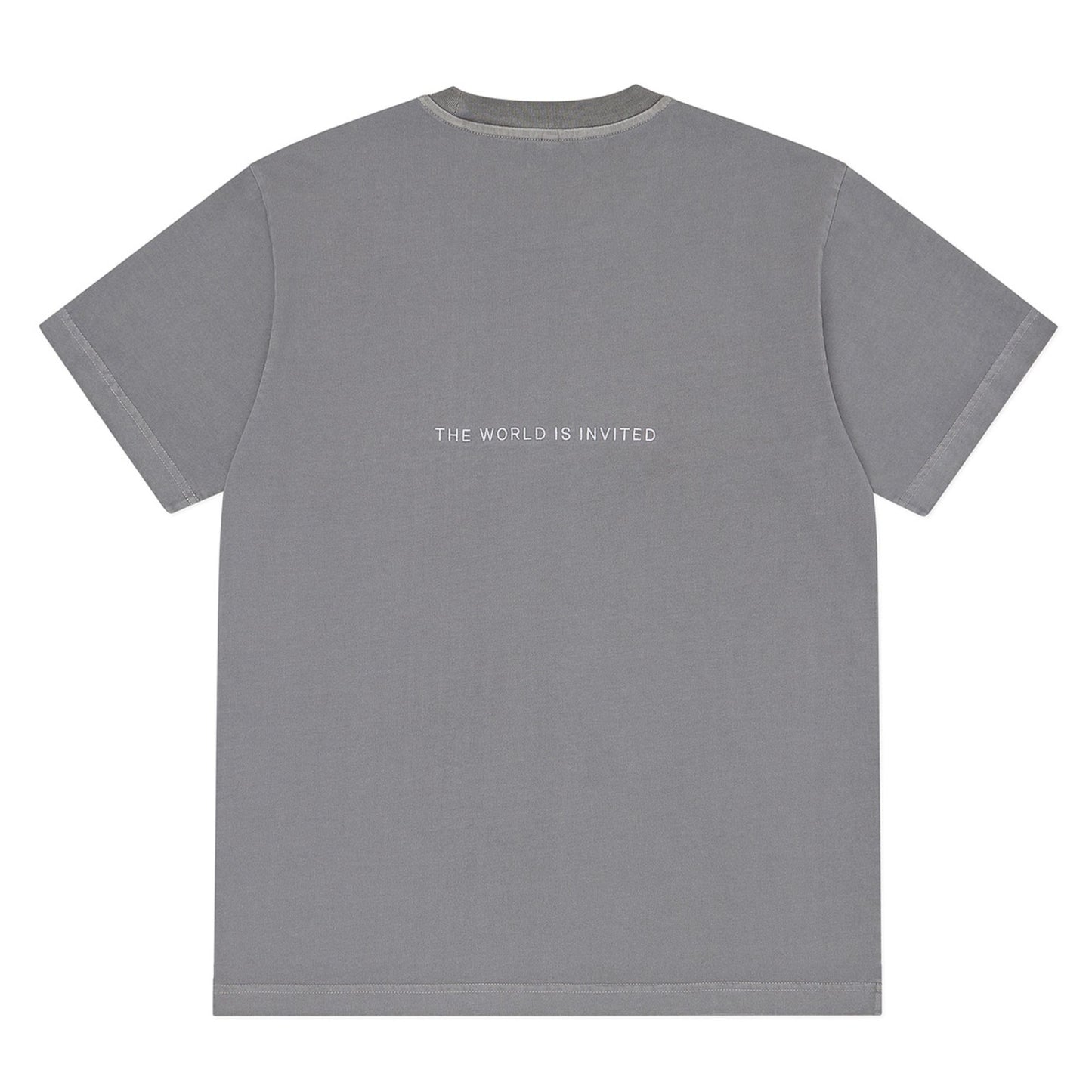PIGMENT FLOCKED LOGO T-SHIRT