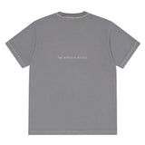 PIGMENT FLOCKED LOGO T-SHIRT