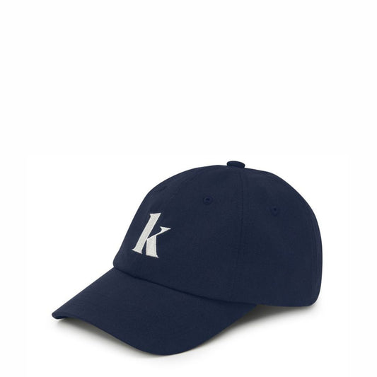 K LOGO CURVED CAP