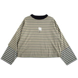 DOUBLE LAYER LONG SLEEVE TEE