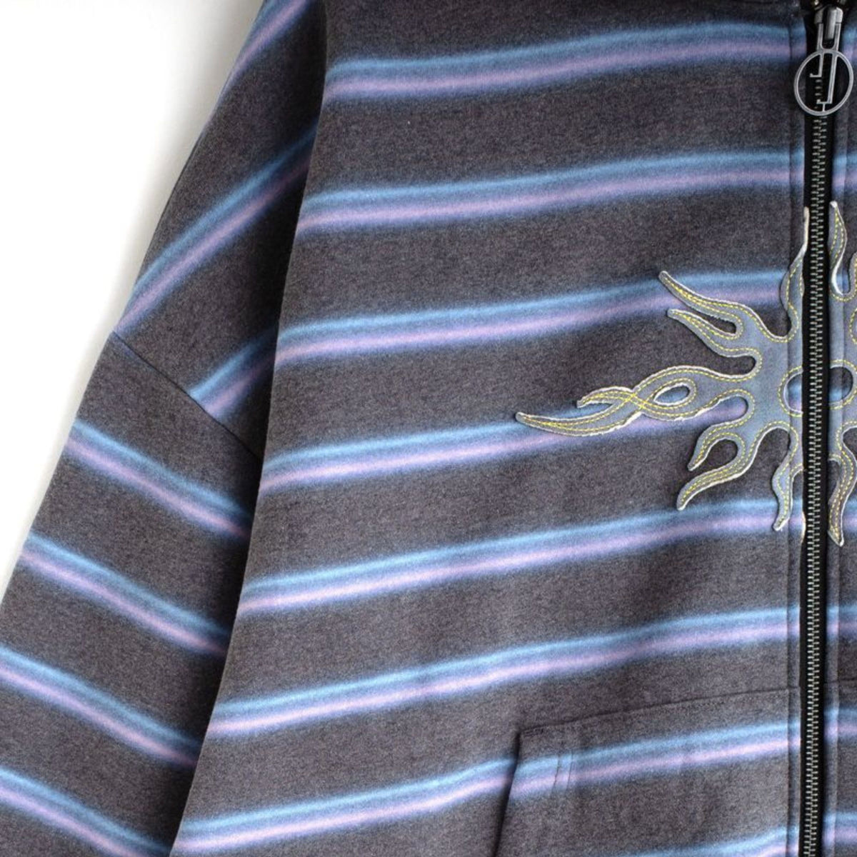ETERNAL FLAME ZIP HOODIE