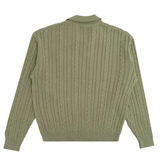 RIVERVIEW KNIT LS POLO SWEATER
