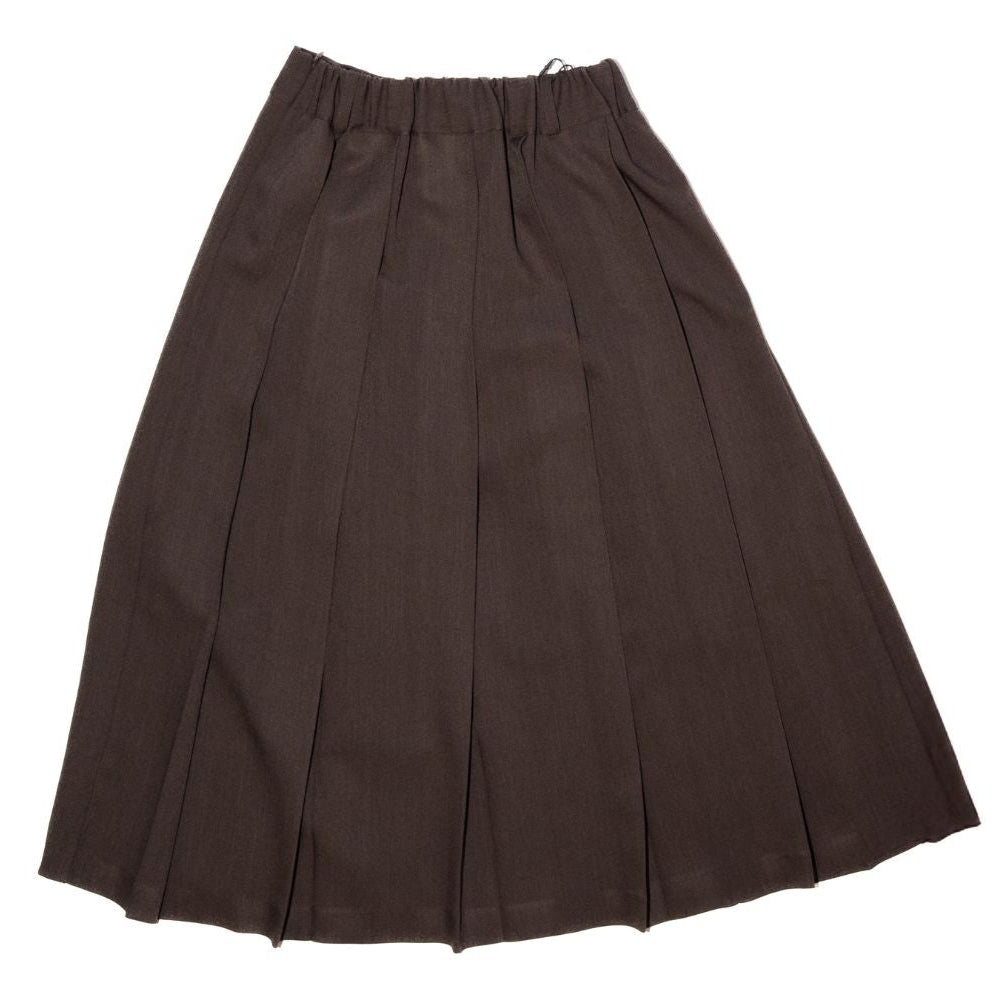 PLEATED WIDE SKIRT